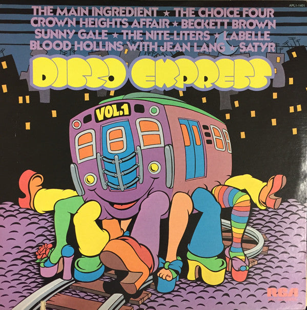 Various : Disco Express Vol. 1 (LP, Comp, Ind)