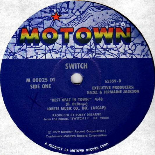 Switch (6) : Best Beat In Town (12", Single)