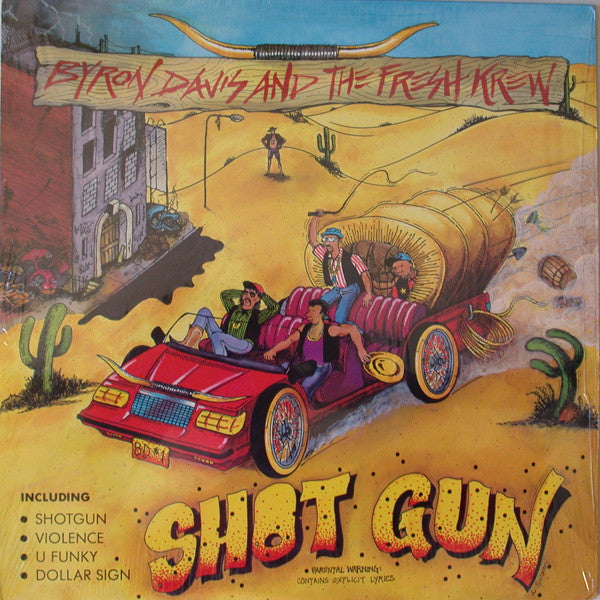 Byron Davis And The Fresh Krew* : Shotgun (LP, Album)