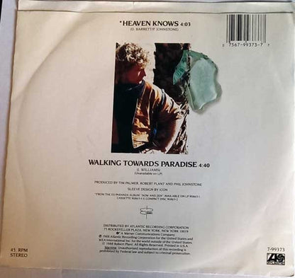Robert Plant : Heaven Knows (7", Single, Spe)