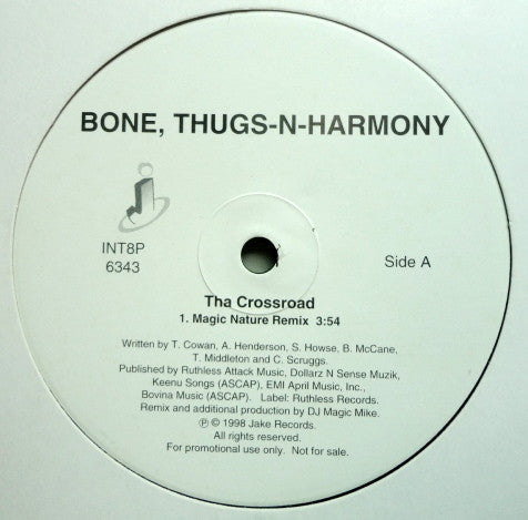 Bone Thugs-N-Harmony : Tha Crossroads (DJ Magic Mike Remix) (12")