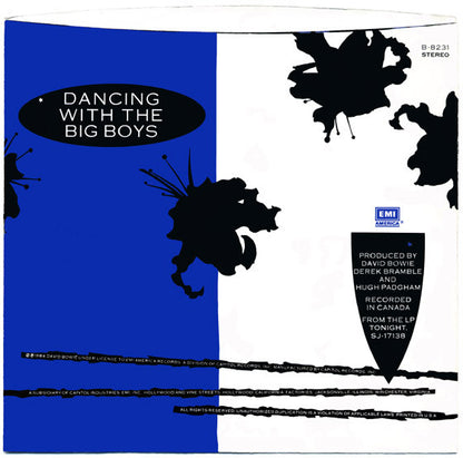 David Bowie : Blue Jean (7", Single, Blu)