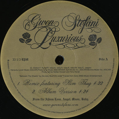 Gwen Stefani : Luxurious (12")