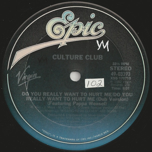 Culture Club : Do You Really Want To Hurt Me (12")
