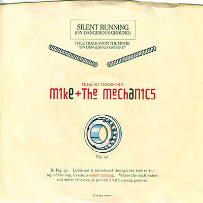 Mike & The Mechanics : Silent Running (On Dangerous Ground) (12", Single)