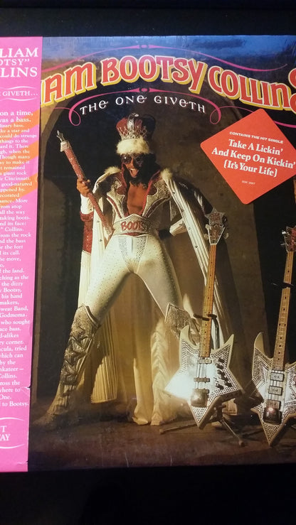 William "Bootsy" Collins* : The One Giveth, The Count Taketh Away (LP, Album, Jac)