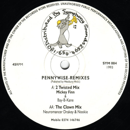 Neuromancer : Pennywise (Remixes) (12")