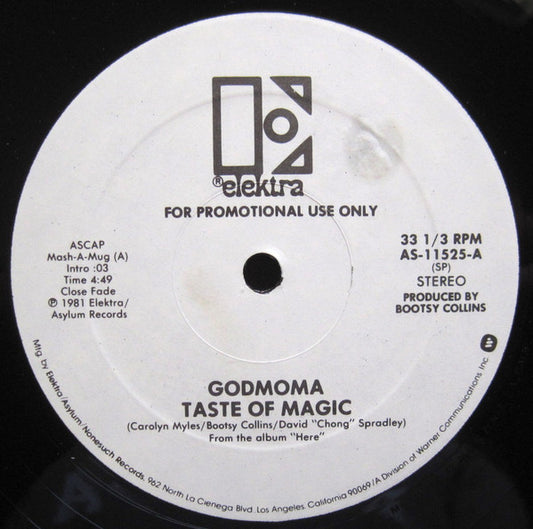 Godmoma : Taste Of Magic (12", Promo)