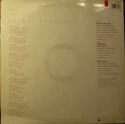 Luther Vandross : Power Of Love / Love Power (12")
