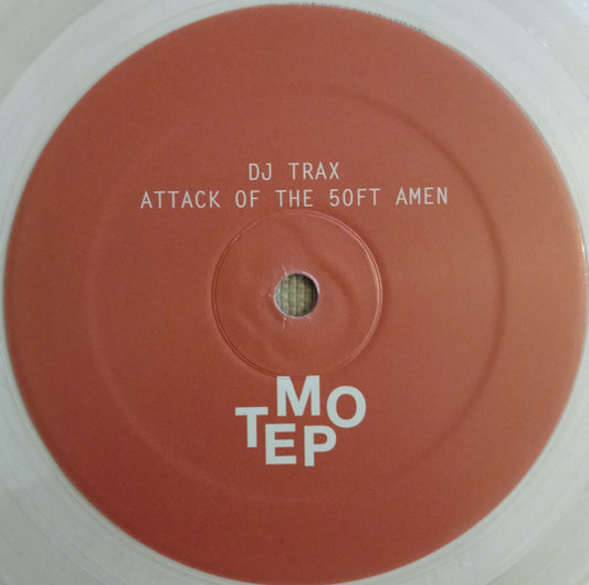 DJ Trax : Attack Of The 50Ft Amen (12", Cle)