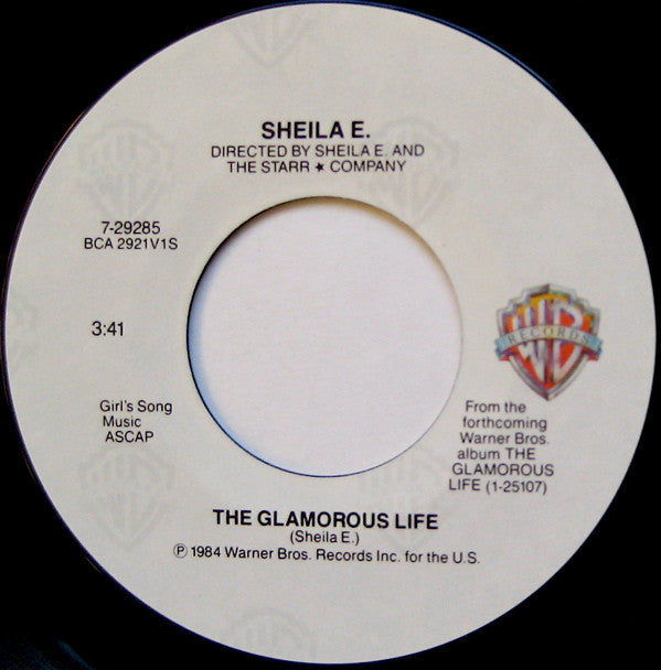 Sheila E. : The Glamorous Life (7", Spe)