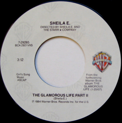 Sheila E. : The Glamorous Life (7", Spe)