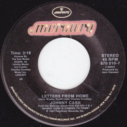 Johnny Cash : W. Lee O'Daniel (And The Light Crust Dough Boys) (7")