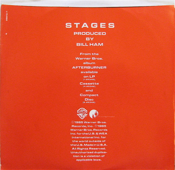 ZZ Top : Stages (7", Single, Spe)