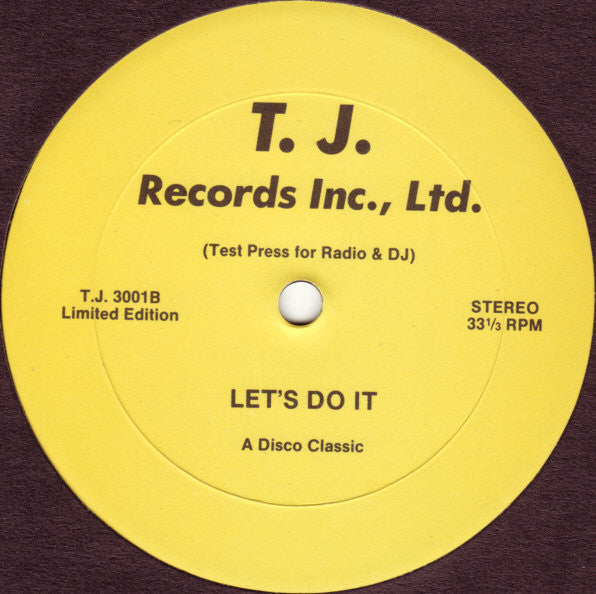 DJ Duke / Convertion : Virgo Mechanically Replayed / Let's Do It (12", Unofficial)