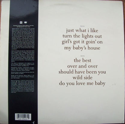 Michael Cooper : Just What I Like (LP, Album, Spe)