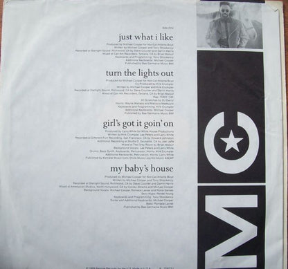 Michael Cooper : Just What I Like (LP, Album, Spe)