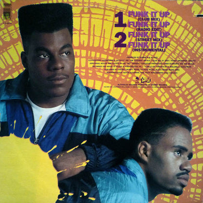 Robbie B And DJ Jazz : Funk It Up (12")