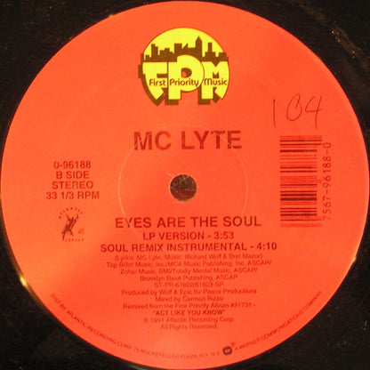 MC Lyte : Eyes Are The Soul (12")