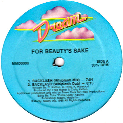 For Beauty's Sake : Backlash (12")