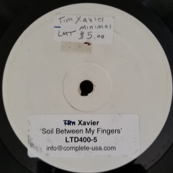 Tim Xavier : Soil Between My Fingers (12", W/Lbl)