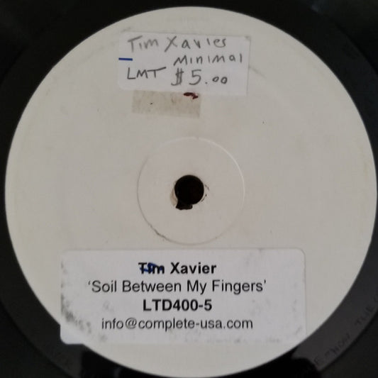 Tim Xavier : Soil Between My Fingers (12", W/Lbl)