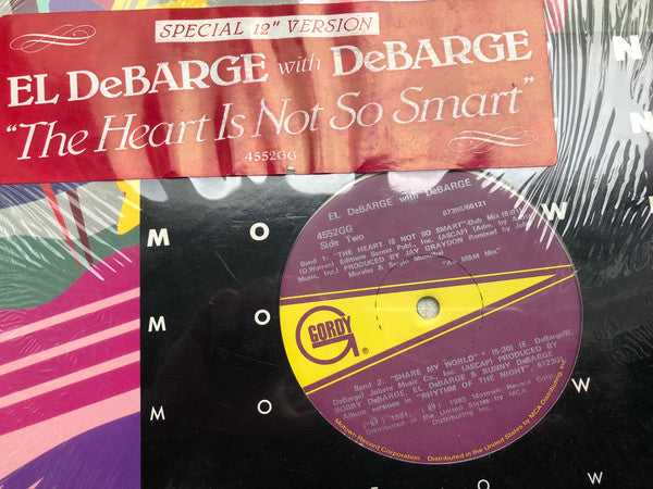 El DeBarge With DeBarge : The Heart Is Not So Smart (12")