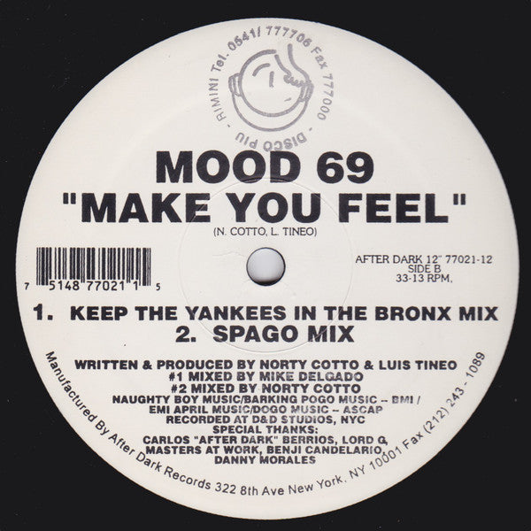 Mood 69 : Make You Feel (12")