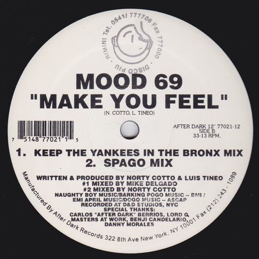 Mood 69 : Make You Feel (12")