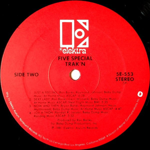 Five Special : Trak'n (LP, Album)