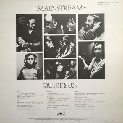 Quiet Sun : Mainstream (LP, Album, RE)