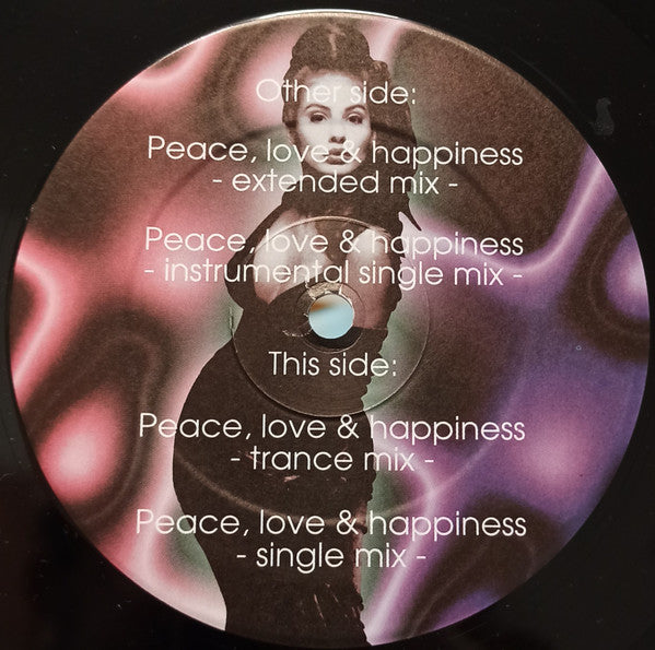 Positive (3) : Peace, Love & Happiness (12")