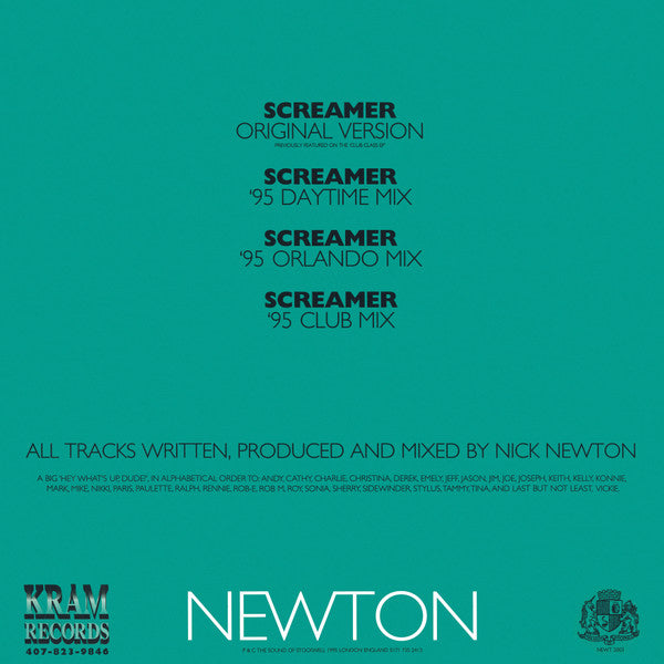 Newton : Screamer (12")