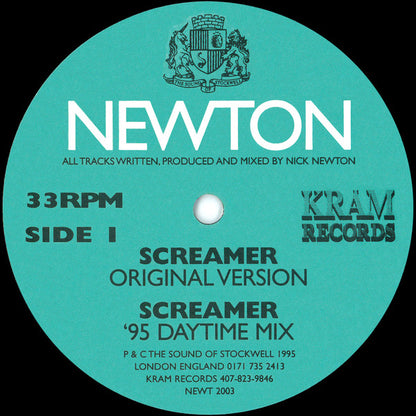 Newton : Screamer (12")