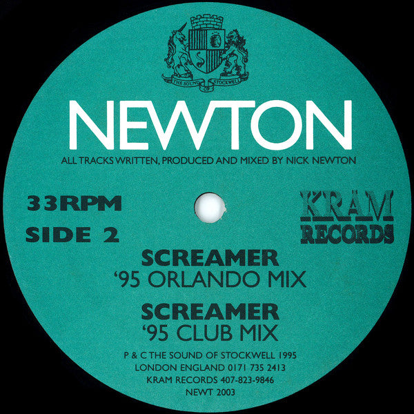 Newton : Screamer (12")
