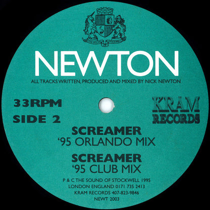 Newton : Screamer (12")