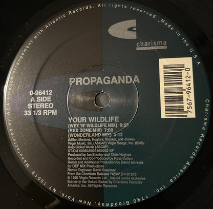 Propaganda : Your Wildlife (12")