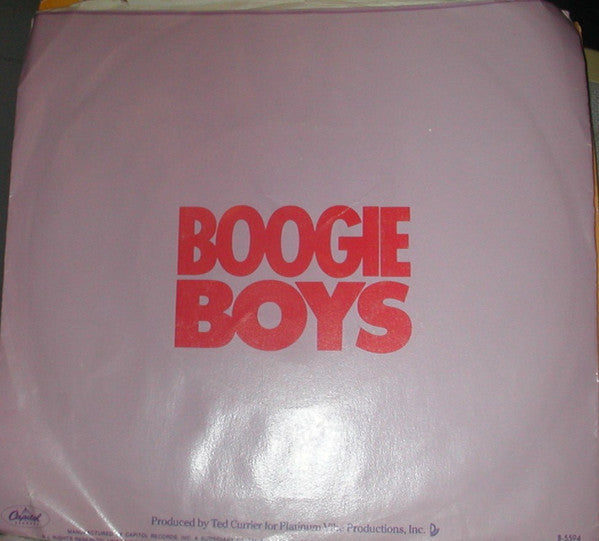 Boogie Boys : Girl Talk (7", Single)