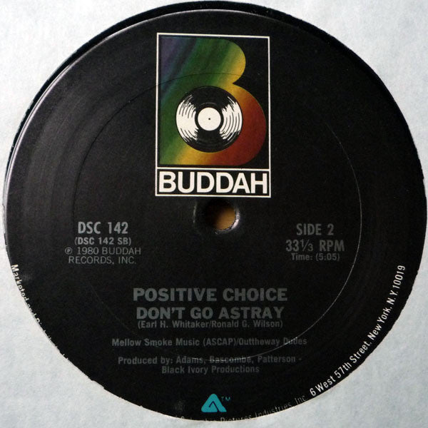 Positive Choice : Super Sonic Stereophonic Funk (12", Ter)