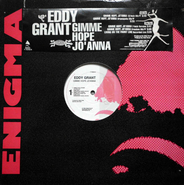 Eddy Grant : Gimme Hope Jo'anna (12")