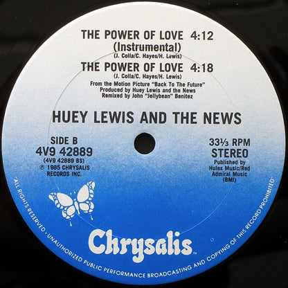 Huey Lewis And The News* : The Power Of Love (12")