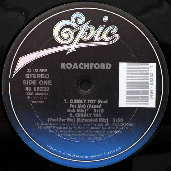 Roachford : Cuddly Toy (Feel For Me) (12")
