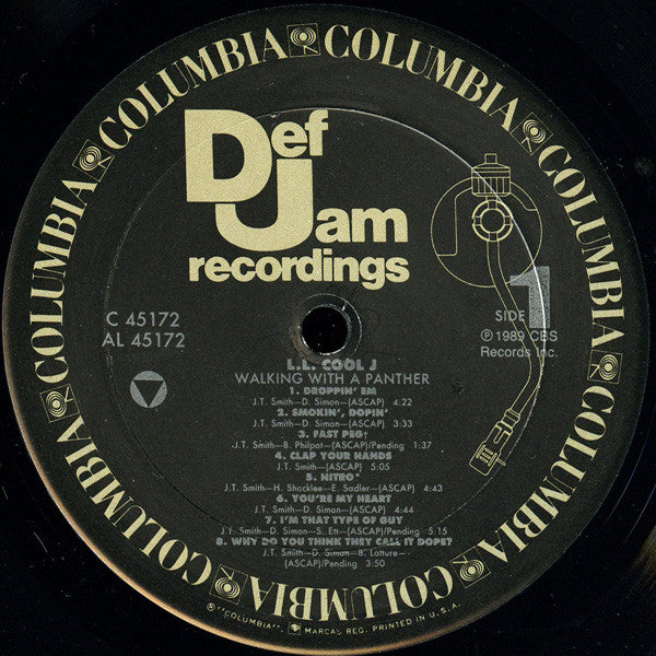 LL Cool J : Walking With A Panther (LP, Album)