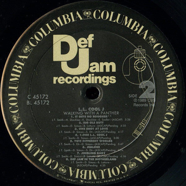 LL Cool J : Walking With A Panther (LP, Album)