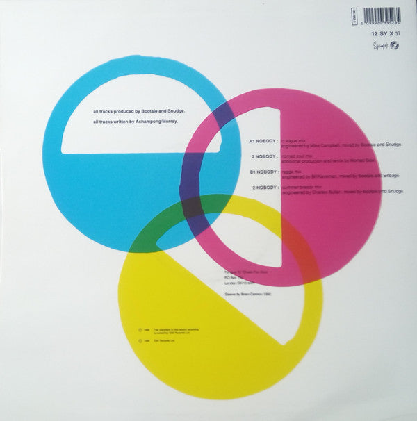 Tongue N Cheek : Nobody (Remix) (12")