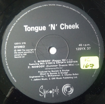 Tongue N Cheek : Nobody (Remix) (12")