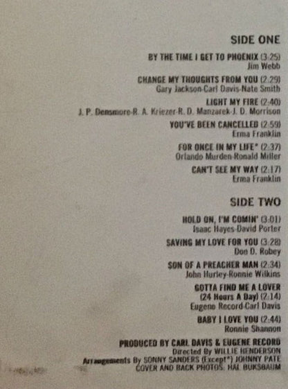 Erma Franklin : Soul Sister (LP, Album)