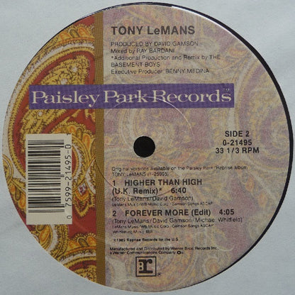 Tony LeMans : Cookie Crumbles (12")