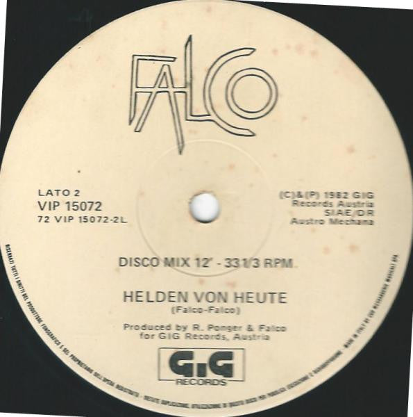 Falco : Der Kommissar (Rap' That) (12")