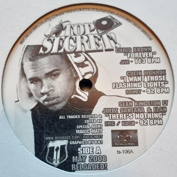 Various : Top Secret! - May 2008 Reloaded! (12", Comp)